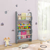 3Tier Children Bookcase Wall Mounted Display Bookshelf Storage Unit Shelves Rack