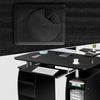 Computer Desk Home Office Workstation Wooden Gaming Table with 2 Drawers