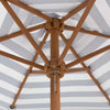 Picnic Table for 6 with Hexagon Solid Wood Fir G2F1