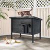 Weatherproof Wooden Outside Condo Feral Cat House w/ Foam Insulated