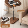 Adjustable C-Shaped Sofa Side End Table Coffee Laptop Table Living Room Bedroom