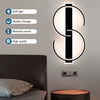 LED Ceiling Light Black Ceiling Lamp 38W Dimmable 3000K-6500K Living Room Fnpvad