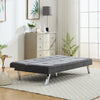 Sofa Bed Budget 3 Seater Fabric Folding Convertible Click Clack Couch Sofabed
