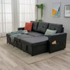 Universal Sofa Bed Corner - Fabric Sofa Bed with Storage & Reversible Chaise