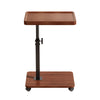 C Shaped End Table, Small Side Table for Couch, Sofa Table for Living Room