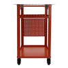 36*24*36 in Welding Table 600lbs Load Capacity Steel Welding Workbench on Wheels