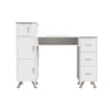 Professional Manicure Table Salon Nail Station Beauty Cabinet with Wrist Pad UK