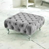 Chesterfield Footstool/coffee table, Pouffe. 24inches length x 24inches width