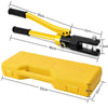 16 Ton Hydraulic Crimper Wire Battery Cable Lug Terminal Crimper