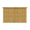 Triple Wheelie Bin Storage Wooden Garbage Bin Shed Outdoor Garden Store Cover