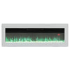 Electric Fireplace Media LED Wall Fire Wall Mounted / Standing Heater 40-100in