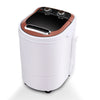 Portable Washing Machine Mini Single Tub Washer for Flats Dorm Camping White New