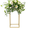 Gold Geometric Flower Stand 40/60/80/100cm Metal Rack Decor Wedding Centerpiece
