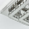 40cm Crystal Chandelier Square Ceiling Light LED Lamp Pendant Light Living Room