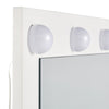Vanity Set Dressing Table with LED Lighted Mirror Makeup Lady Dresser Desk Table