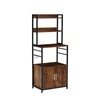 Microwave Stand Retro Kitchen Baker’s Rack Industrial Utility Storage Rack