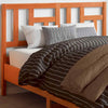 Gecheer Headboard Wax Brown 140 Solid Wood Pine Z2P7