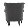 Leisure Single Sofa Armchair Modern Wing Back Chesterfield Button Accent Chair