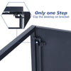 Folding Desk Foldable Computer Desk Table No Assembly Home Office Miami