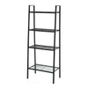 4-Tier Bookcase Book Shelf Storage Ladder Stand Shelf Display Wall Shelving Unit