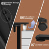 Electric Standing Desk 160X80Cm with USB Charging Height Adjustable Desk with De
