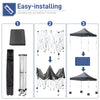 Pop up Gazebo 3x3M Heavy Duty Waterproof Commercial Grade MarketStall UK