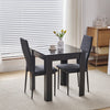 Modern 110/75cm Wooden Dining Table for Dining Room Kitchen for 2-6 People