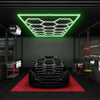14X Hexagon RGB LED Lighting Garage Car Home Workshop Retail Lighting Border UK