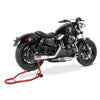 Portable Steel Motorcycle Stand Heavy-Duty Sport Bike Rear Wheel Lift Stand