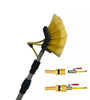 4M Window Cleaning Telescopic Water Hose Fed Pole & Brush