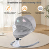 Bluetooth Electric Baby Swing Infant Cradle Bouncer Rocker Chair Music Remote Ok