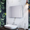 Bathroom Mirror with LED Lights Touch Sensor Backlit Illuminated IP44 500x700mm