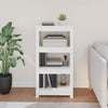 ARKEM Book Cabinet White 50x35x97 Solid Wood Pine,wooden bookcase free S8Y3