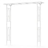 Strong Metal Wedding Arch Garden Climbing Plants Support Archway Pergola Trellis