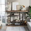 Industrial Wooden Retro Narrow Slim Console Table Side Table Hallway Furniture