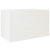 Iiaky Garden Planter White 110x60x68.5 Solid Wood Pine,Wooden Garden Q2V4