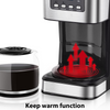 Digital Filter Coffee Maker Machine Instant Caffé Powder Jug Anti-Drip 12 Cups