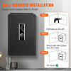 62L Digital Safe Box Steel Security Home Office 2.2 Cubic Feet Cash Gold
