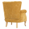 Chenille High Wing Back Armchair Accent Chair Fireside Lounge Single Sofa Seat