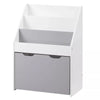 Kids Bookshelf, Toy Organiser with Removable Storage Drawer, Children’s bookcase