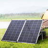 100W 12V Portable Folding Solar Panel Kit For Car/Caravan/Power station/Camping