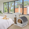 Large Cat Tree Tall Cat Tower Multi Level Activity Centre Indoor Cat Furniture