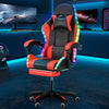 2025 Pro Gaming Chair RGB LED & Ergonomic Lumbar Support Swivel Office Chair