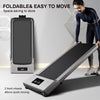 Walking Pad with Foldable Handrail & LED Display Remote Control or Home/Office