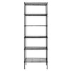 6 Tier Metal Storage Rack Shelving Wire Shelf Kitchen Office Garage Unit Stand