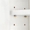 Bathroom Mirror Cabinet Multiple-Layer Height Adjustable Shelf cupboard Storage