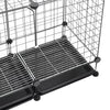 Weatherproof Indoor Outdoor Plastic Pet Puppy Dog House Dog Kennel Shelter Home