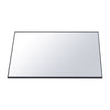 60x40cm Wall Mounted Metal Framed Bathroom Mirror Bedroom Makeup Dressing Mirror