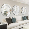 Modern Accent Mirror Wall Mounted Round Mirror Hallway Living Room Bedroom Decor