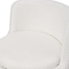Swivel Chair Upholstered Teddy Fabric Armchair Sofa Accent Tub Seat With Storage